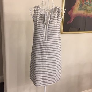 Everly Striped Sleeveless Tunic Top or Mini Dress